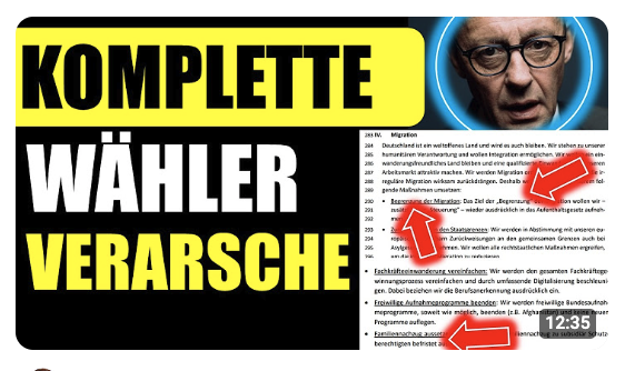 ABSOLUTER SCHOCK! – CDU bei gewaltigem Täuschungsmanöver entlarvt