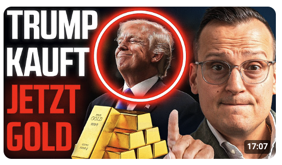 Während Deutschland streitet: Trump’s finaler Gold-Coup (DAS verschweigen die Medien)