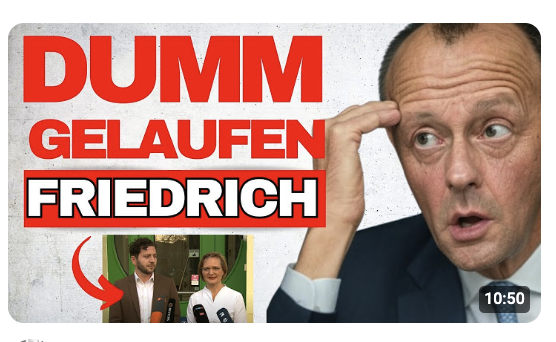 DESASTER: Grüne erteilen Merz eine Riesen KLATSCHE LIVE