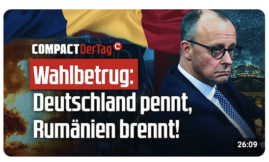 Wahlbetrug: Deutschland pennt, Rumänien brennt!