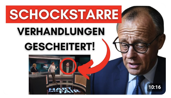 Hart aber Fair: Grüne-Chef demütigt Friedrich Merz komplett!