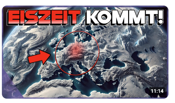 DIE EISZEIT KOMMT!  Wissenschaftler haben einen GEHEIMEN ERDZYKLUS entdeckt…