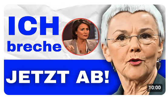 TV-Eklat! Gabrielle Krone-Schmalz rastet bei Maischberger aus und bricht ab!