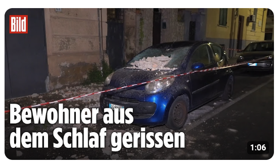 Neapel: Erdbeben erschüttert Großstadt am Supervulkan