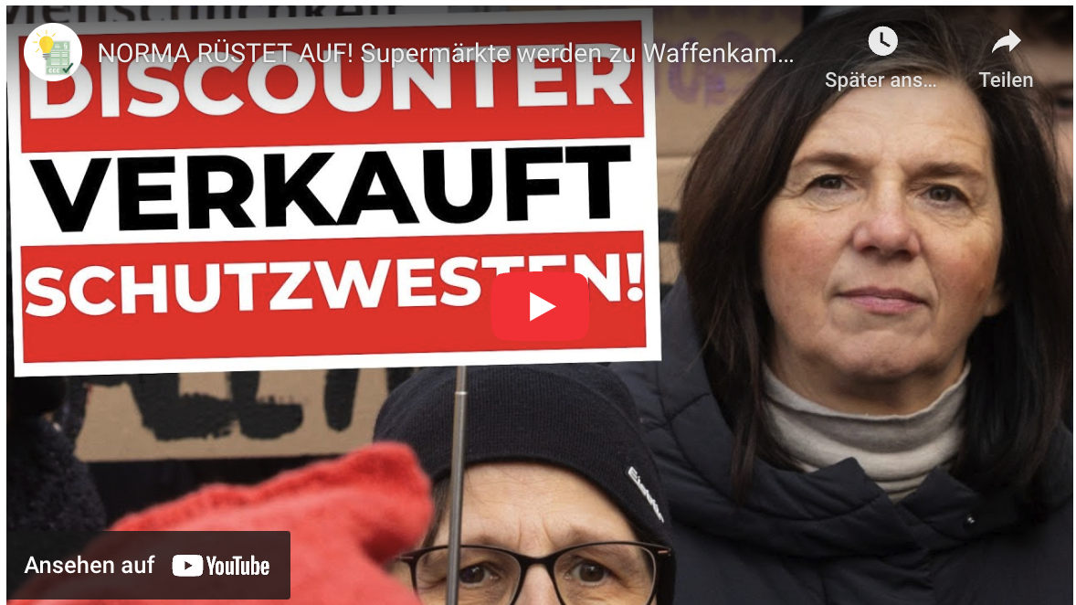 NORMA RÜSTET AUF! Supermärkte werden zu Waffenkammern – Panikräume und Schutzwesten!
