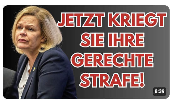 WÜTENDER UNTERNEHMER KLATSCHT FAESER WEG! 