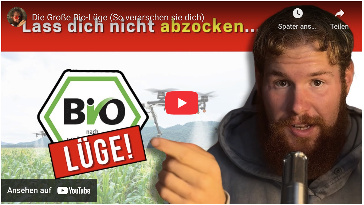Die Große Bio-Lüge (So verarschen sie dich)