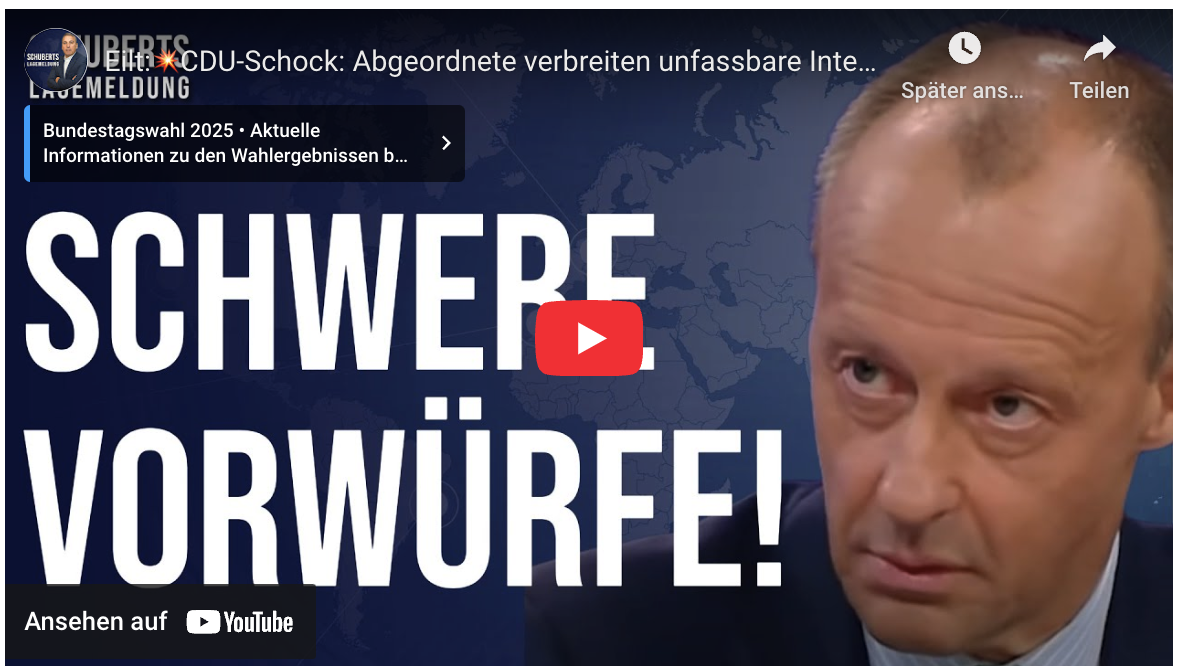 CDU-Schock: Abgeordnete verbreiten unfassbare Internas über Merz! Das Ende von Merz?