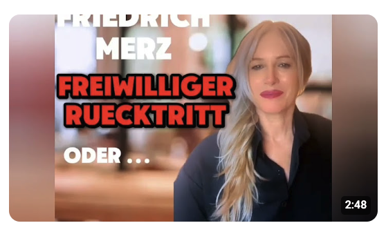 Miriam Hope – Friedrich Merz CDU – Rücktritt? 14.03.25