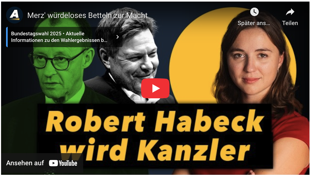 Merz‘ würdeloses Betteln zur Macht