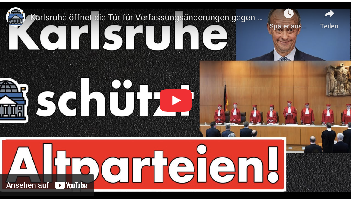 Karlsruhe öffnet die Tür für Verfassungsänderungen gegen Wahlsieger – weitreichende Folgen!