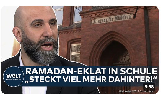 DEUTSCHLAND: Eklat um Ramadan! Schule in Berlin wollte zum Fastenbrechen verpflichten
