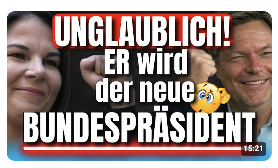 Die Grünen feiern SIEG: Habeck im Schloss Bellevue? 