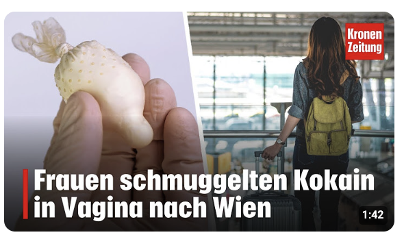 Frauen schmuggelten Kokain in Vagina nach Wien: Wiener Gastronom angeklagt 