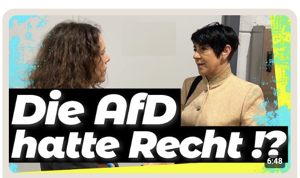 Die Leute haben die Schnauze voll !? Interview mit Christine Anderson (AfD)