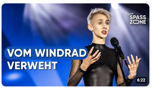Kater an der Wahlurne. Lisa Eckhart bei der Humorzone Dresden | MDR SPASSZONE