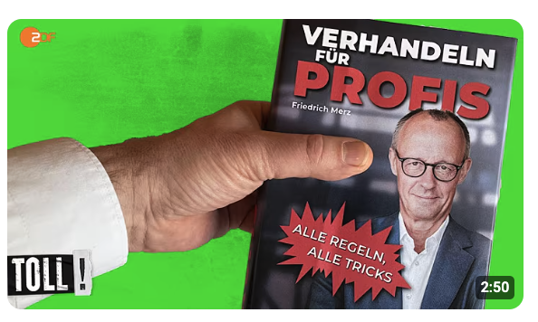 Merz verhandelt Schuldenpaket | Satire Toll!