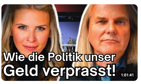 Hemmungslose Schulden: Was machen die mit unserem Geld? Nena Brockhaus und Prof. Rieck