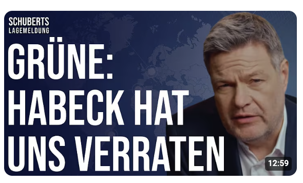Die Klima-Lüge von Habeck – Aufrüstung, Militär und Krieg + CDU total vorgeführt