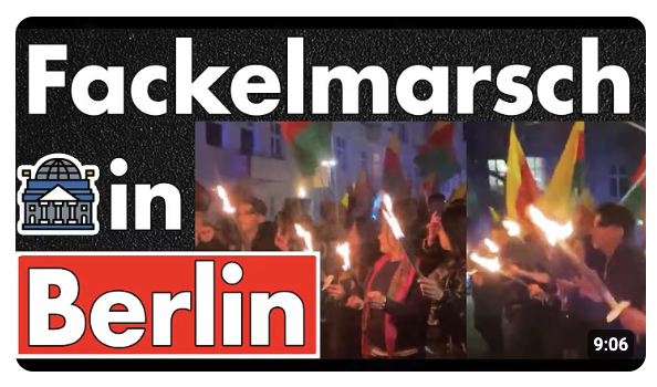 Fackelmarsch in Berlin 2025! Unfassbar was aus Deutschland geworden ist! Demo am Ostkreuz eskaliert.