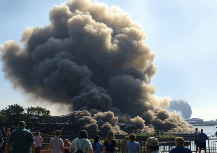 Großbrand in Disney World Orlando: Aktuelle Lage im EPCOT-Park