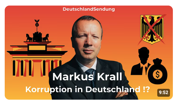 Unser Land ist KORRUPT ?! Markus Krall über die aktuelle Lage Deutschlands – Das Statement