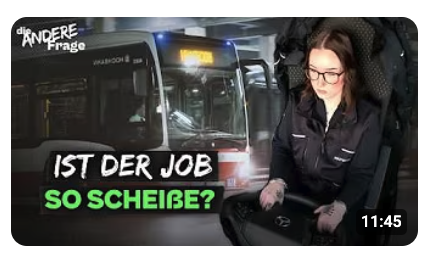 Busfahrer – Traumjob, den keiner will | Die andere Frage