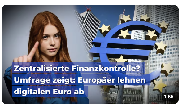 Zentralisierte Finanzkontrolle? Umfrage zeigt: Europäer lehnen digitalen Euro ab