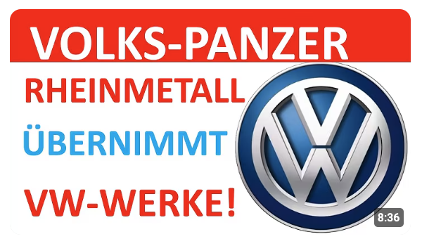 Vom Golf 8 zum Panzer!