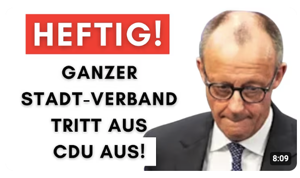 CDU kollabiert! Die Ratten verlassen das sinkende Schiff!