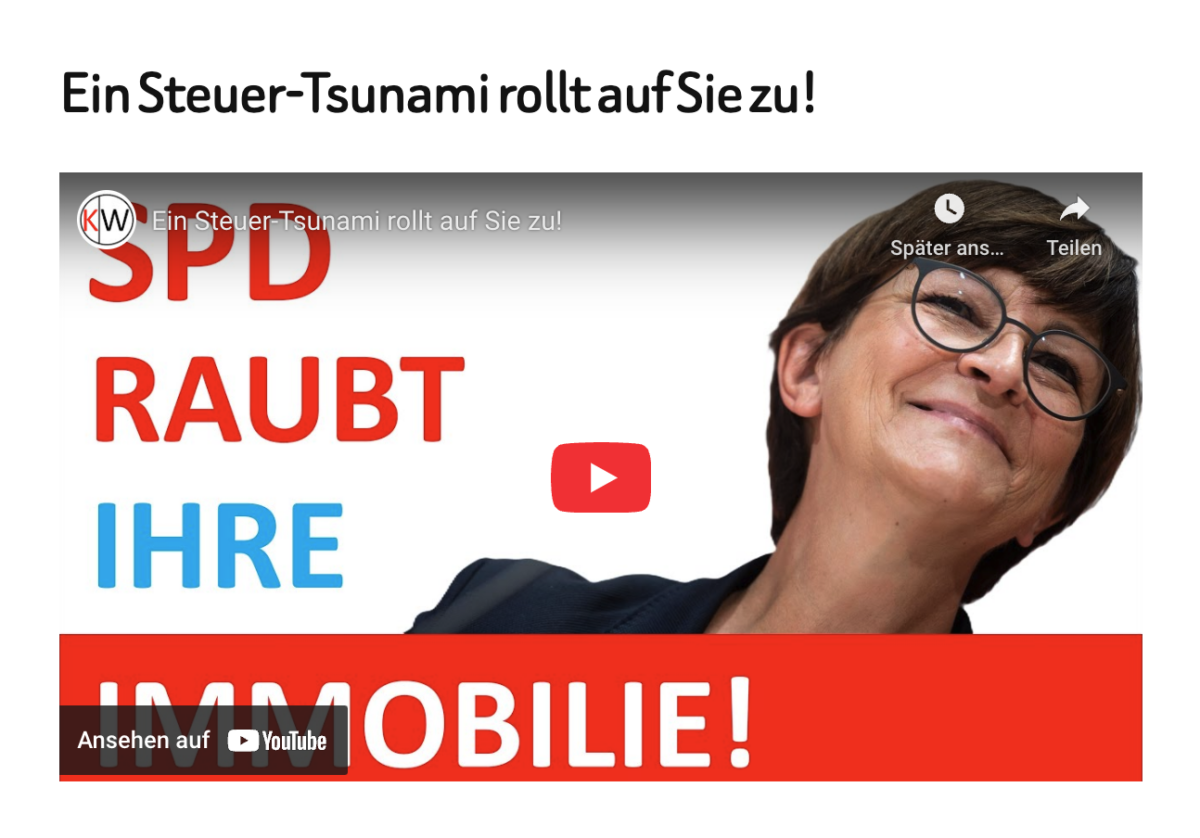 Ein Steuer-Tsunami rollt auf Sie zu!