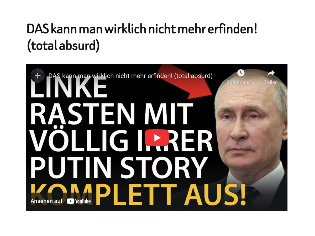 DAS kann man wirklich nicht mehr erfinden! (total absurd)