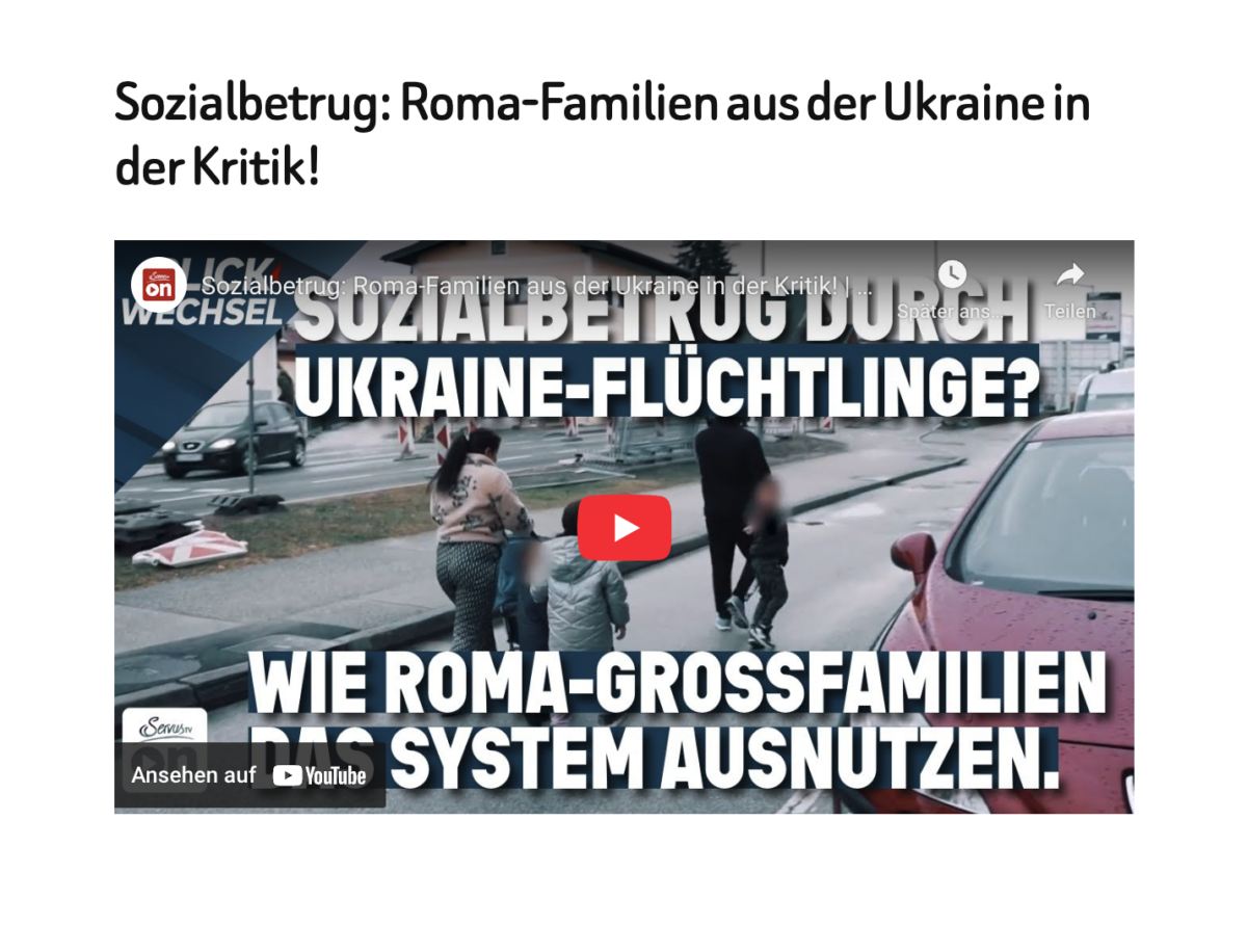 Sozialbetrug: Roma-Familien aus der Ukraine in der Kritik! 