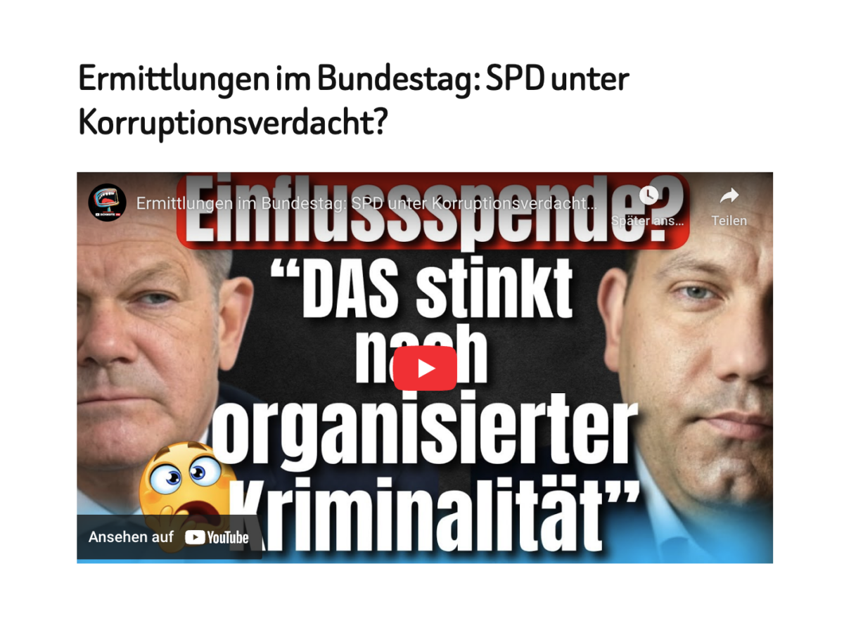 Ermittlungen im Bundestag: SPD unter Korruptionsverdacht? 