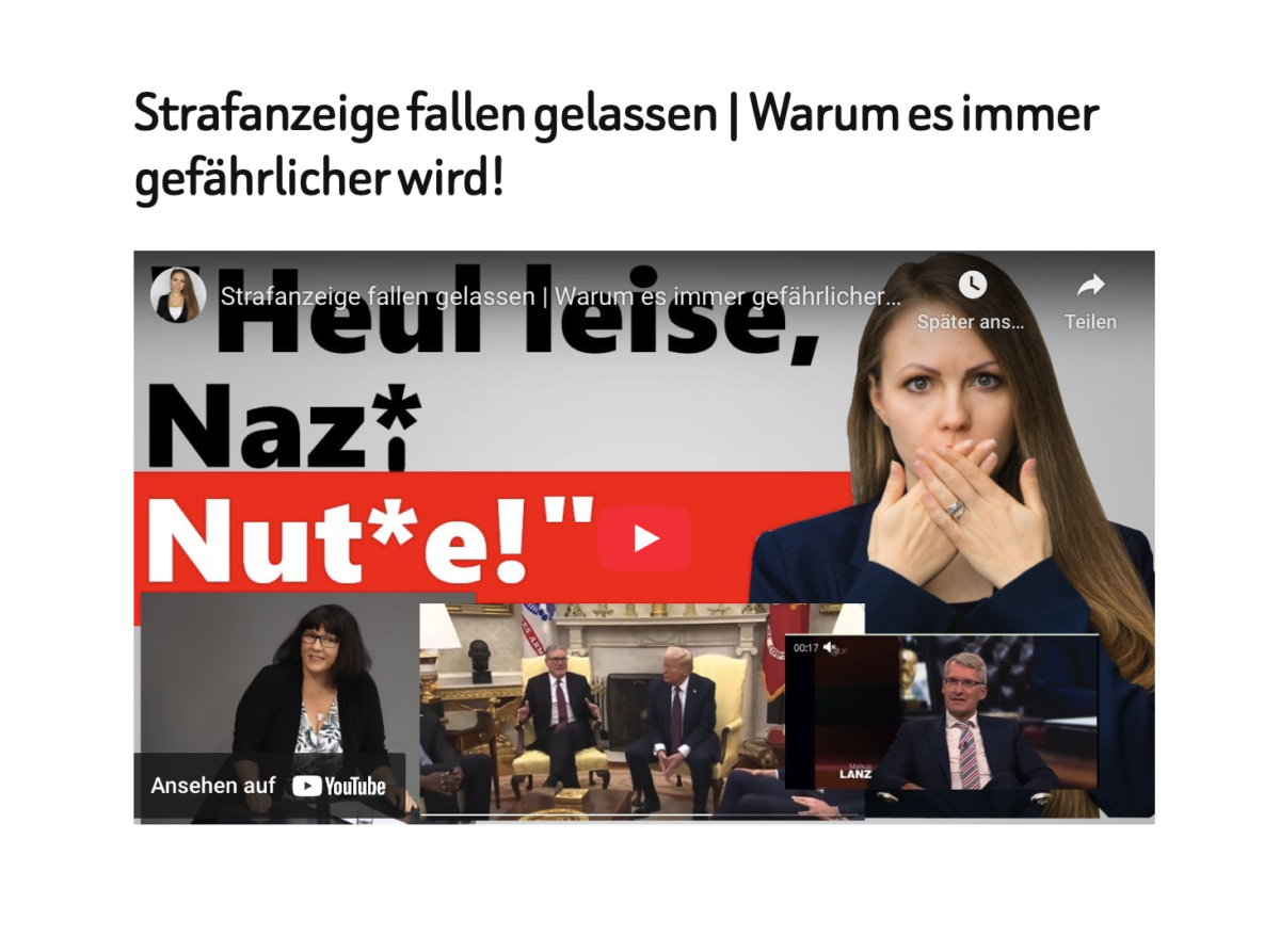 Strafanzeige fallen gelassen | Warum es immer gefährlicher wird!