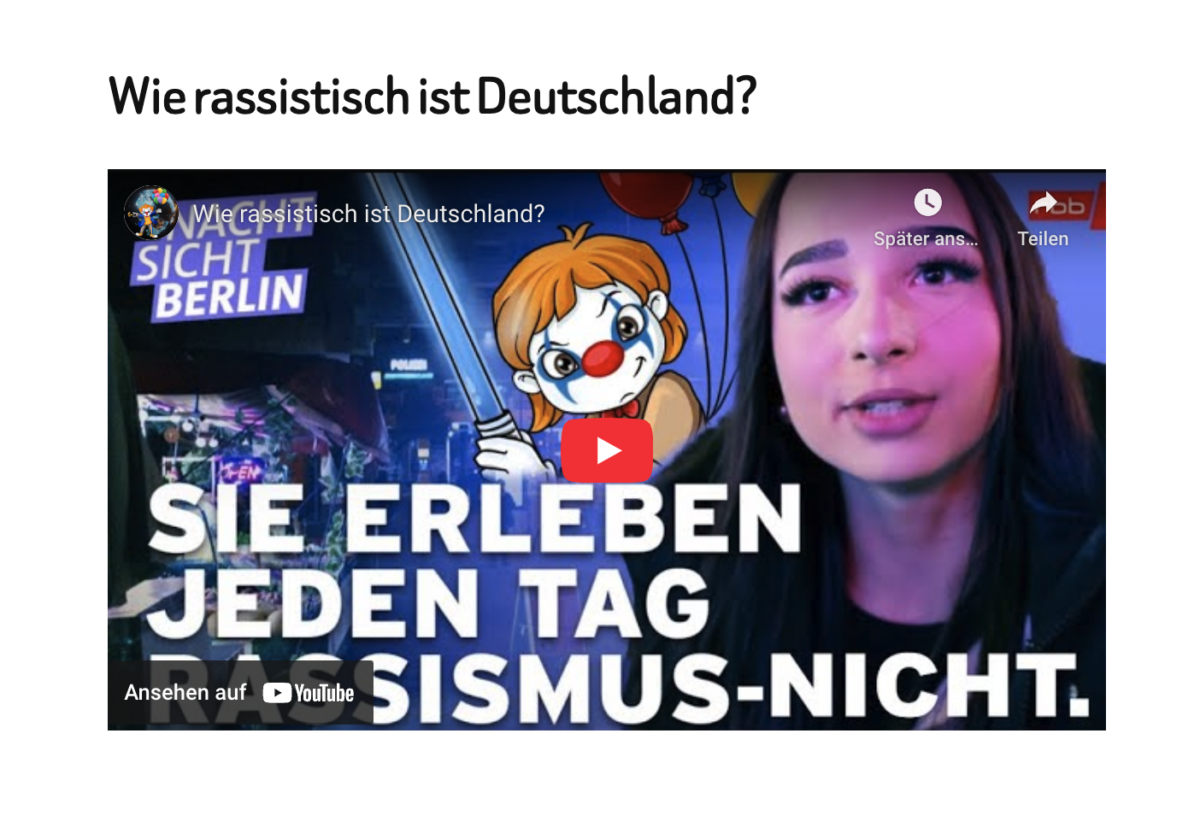 Wie rassistisch ist Deutschland?