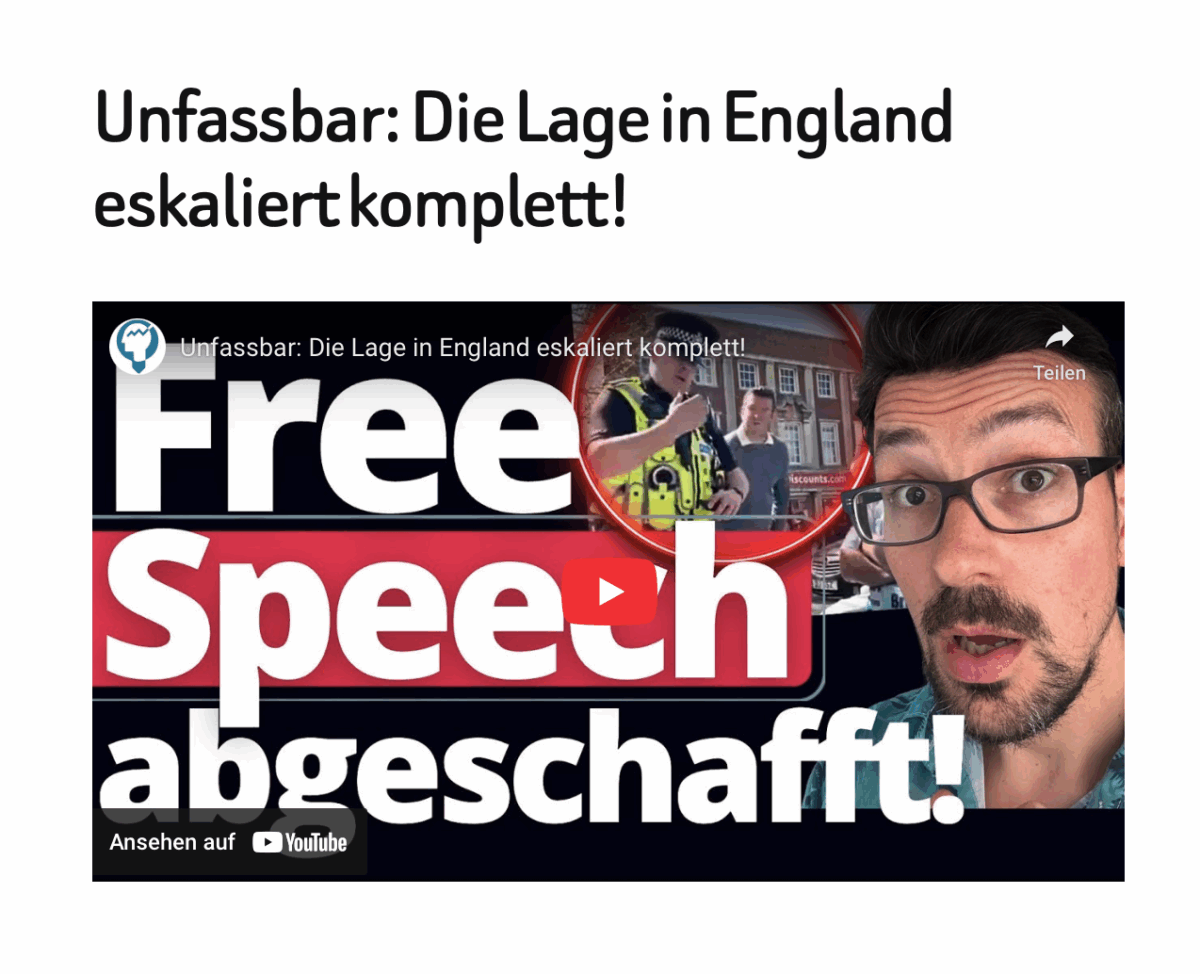 Unfassbar: Die Lage in England eskaliert komplett!