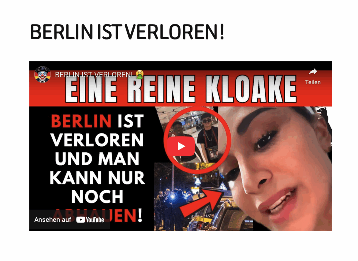 BERLIN IST VERLOREN! 