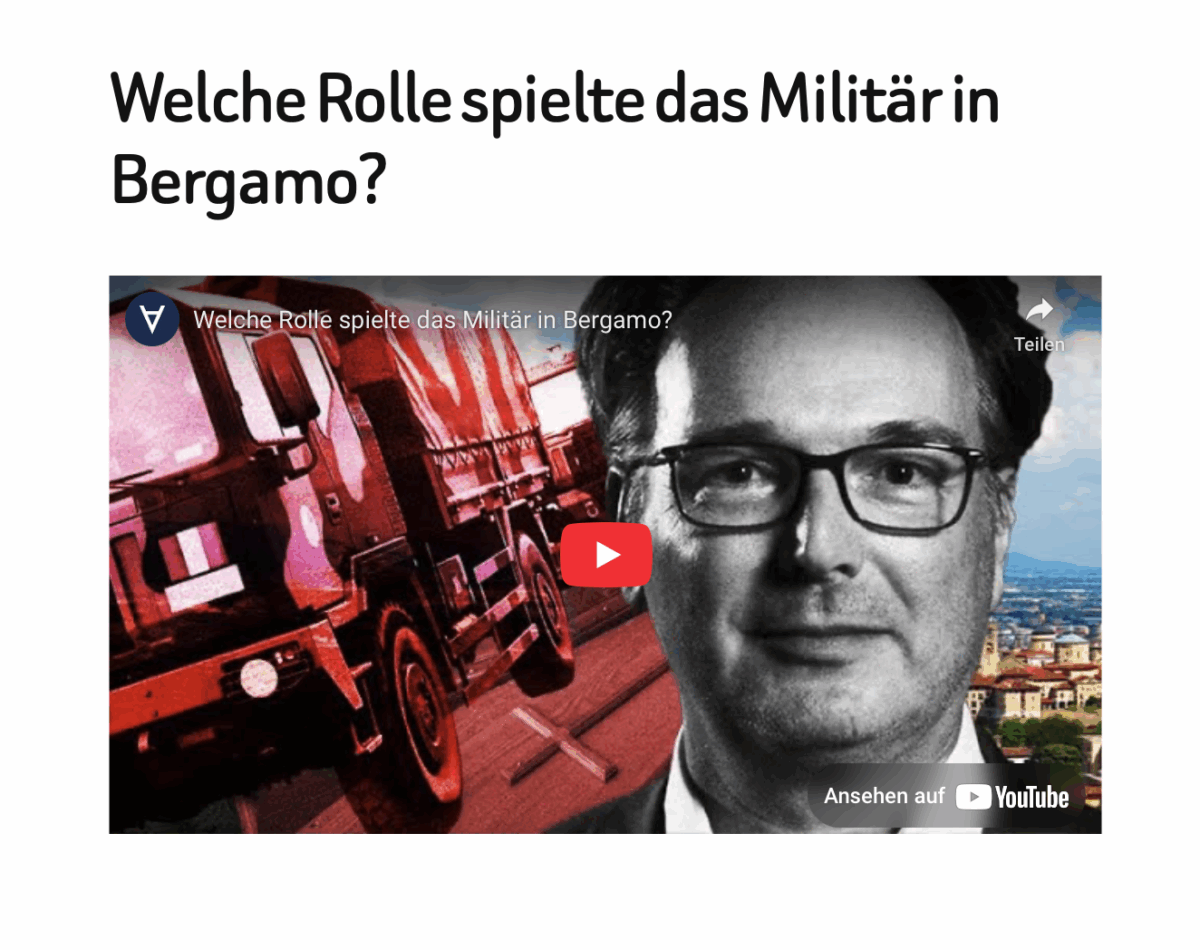 Welche Rolle spielte das Militär in Bergamo?