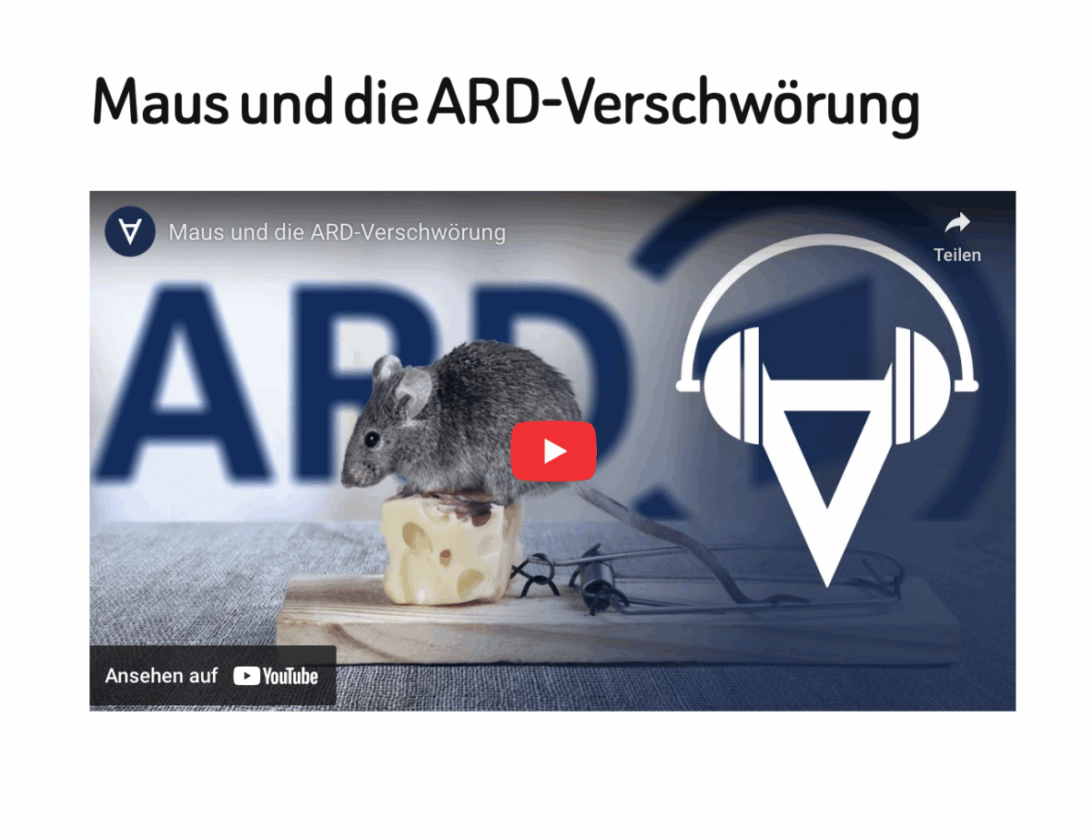 Maus und die ARD-Verschwörung