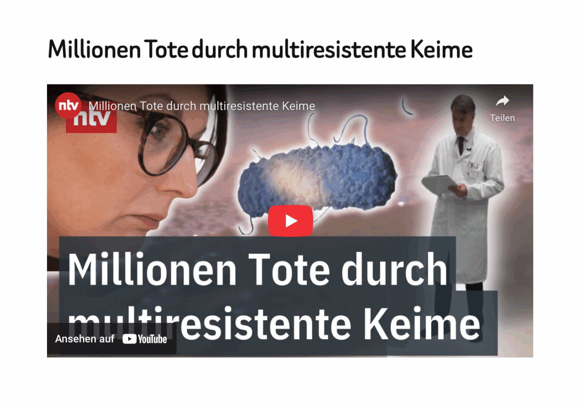 Millionen Tote durch multiresistente Keime