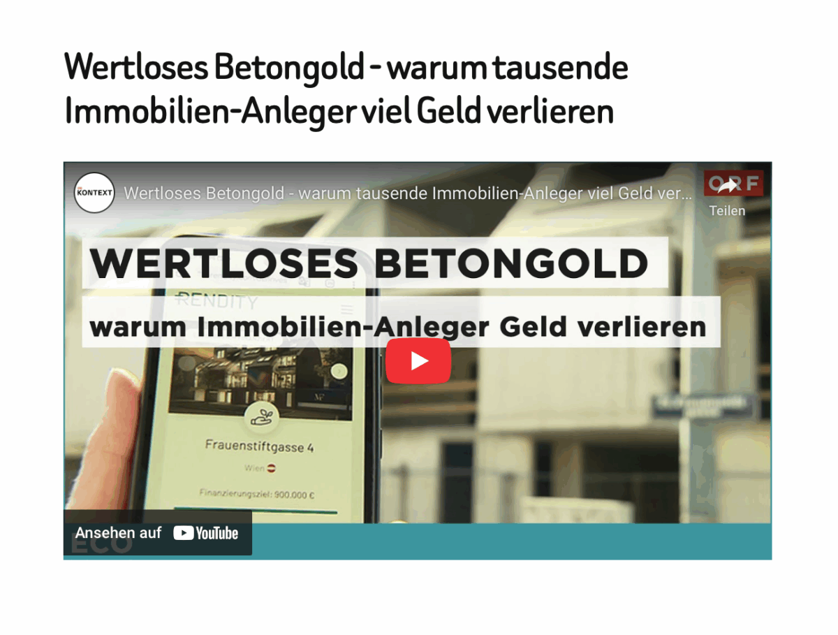 Wertloses Betongold – warum tausende Immobilien-Anleger viel Geld verlieren 