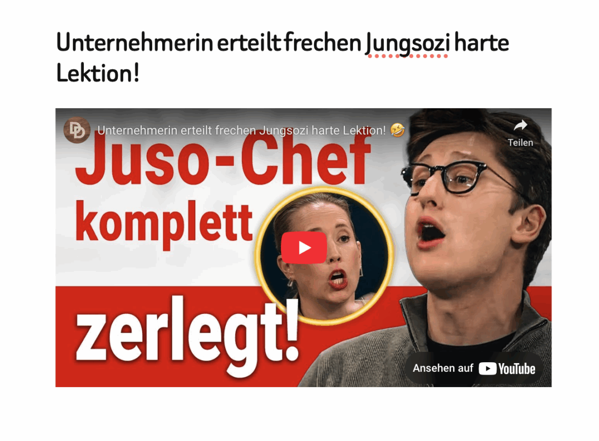 Unternehmerin erteilt frechen Jungsozi harte Lektion! 