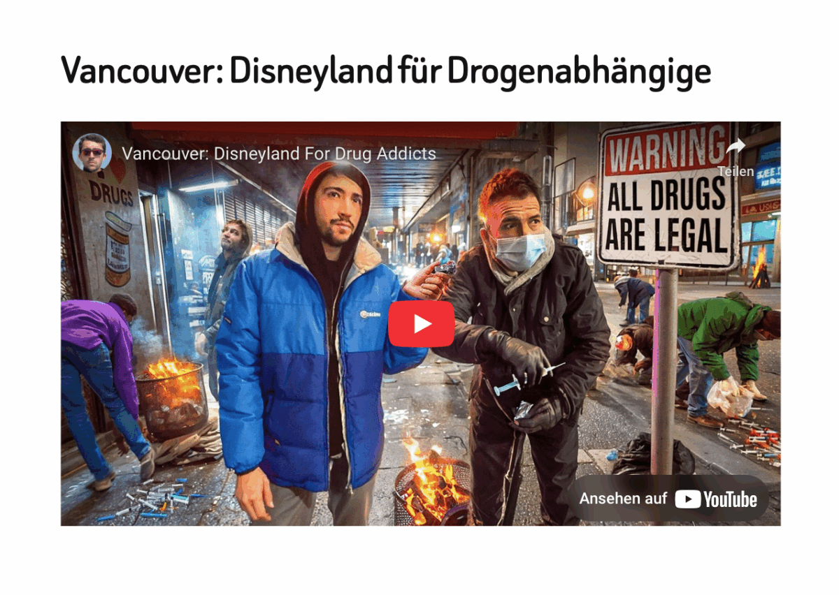 Vancouver: Disneyland für Drogenabhängige