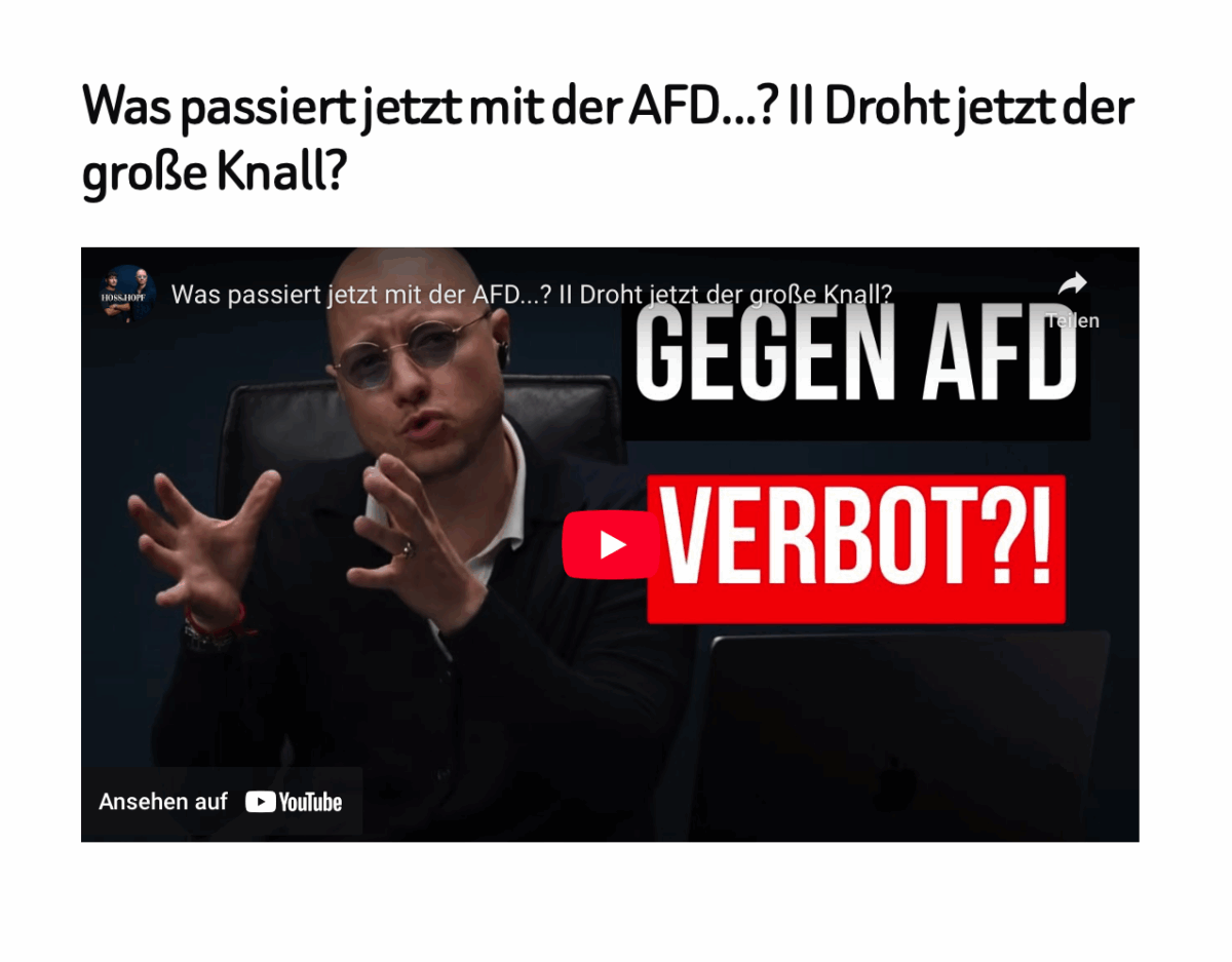 Was passiert jetzt mit der AFD…? II Droht jetzt der große Knall?