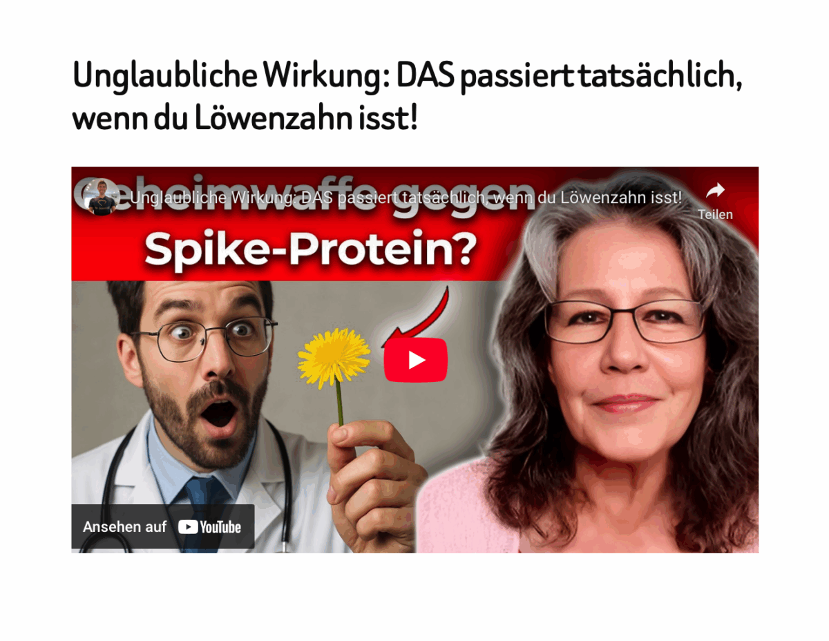 Unglaubliche Wirkung: DAS passiert tatsächlich, wenn du Löwenzahn isst!