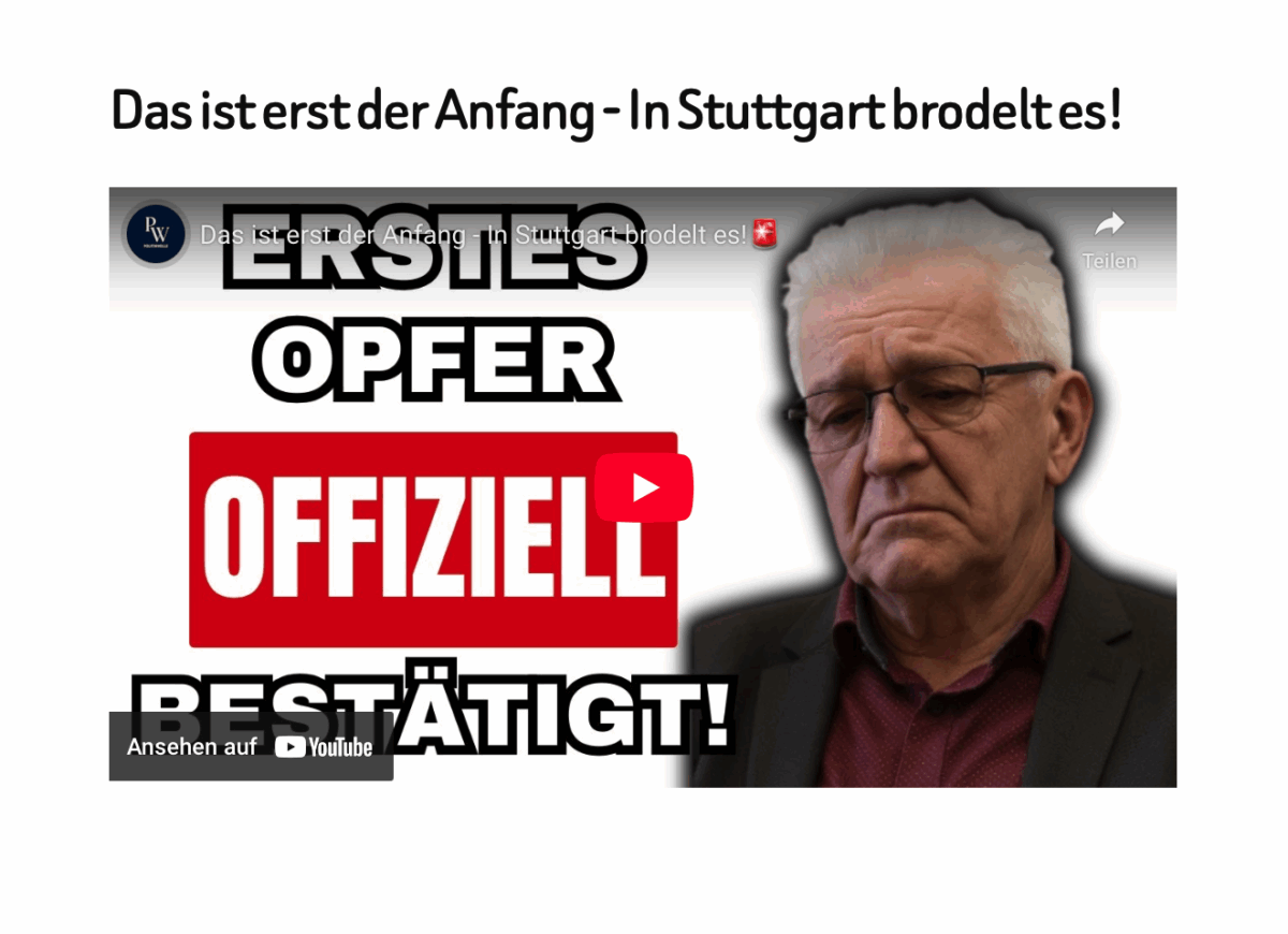 Das ist erst der Anfang – In Stuttgart brodelt es!