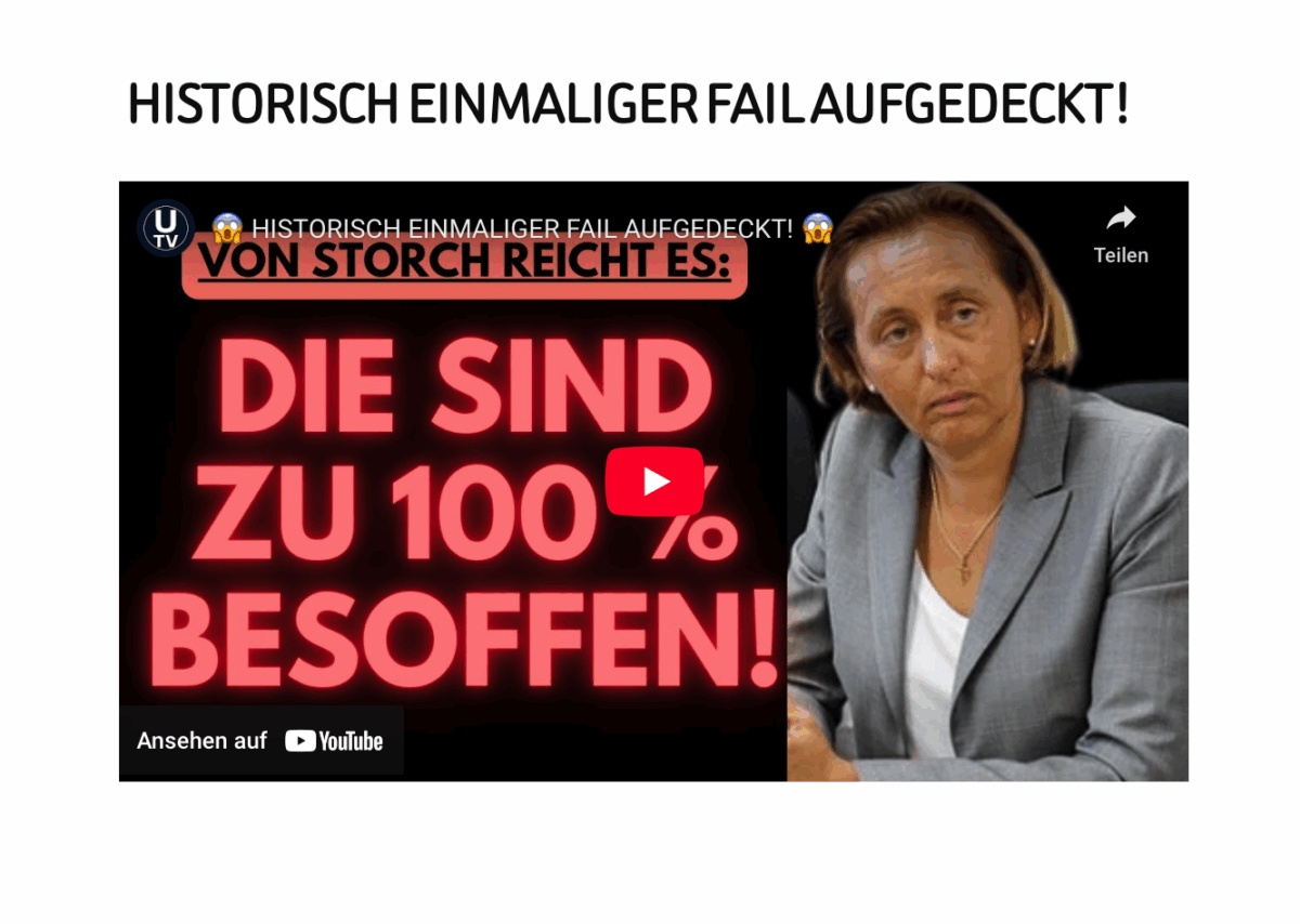  HISTORISCH EINMALIGER FAIL AUFGEDECKT! 