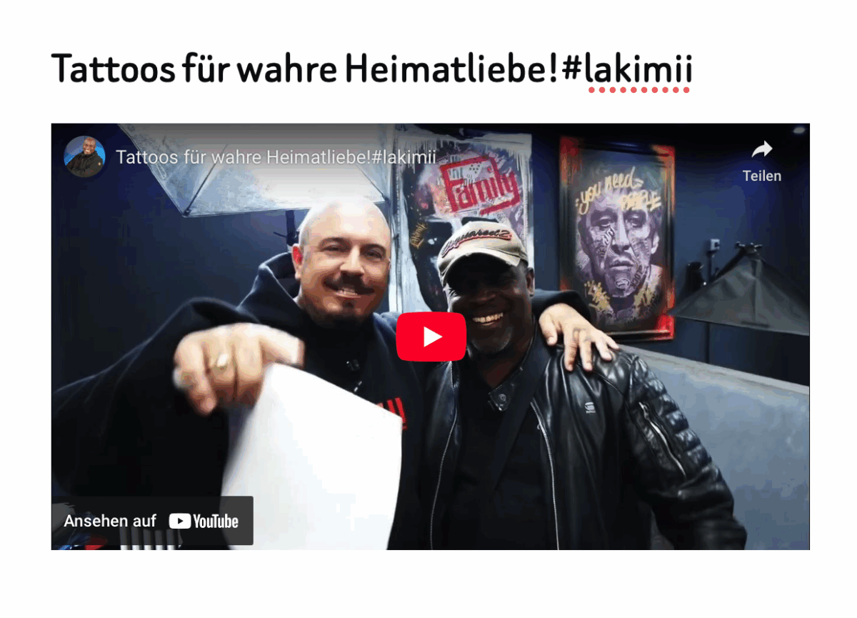 Tattoos für wahre Heimatliebe!#lakimii