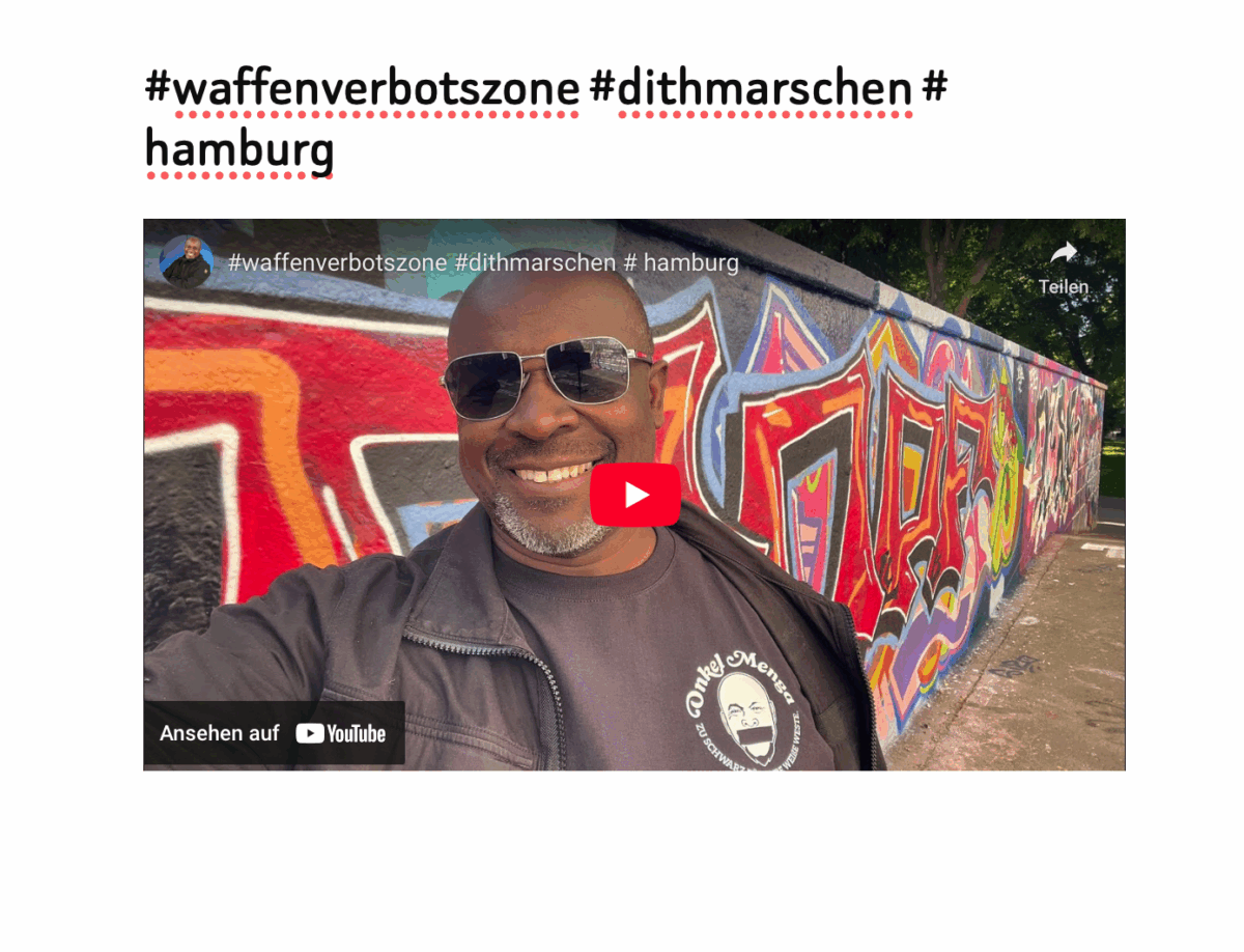 #waffenverbotszone #dithmarschen # hamburg